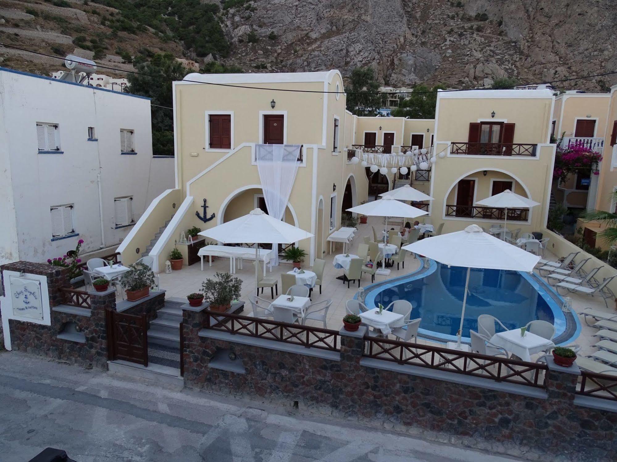 Chez Sophie Otel Kamári Dış mekan fotoğraf